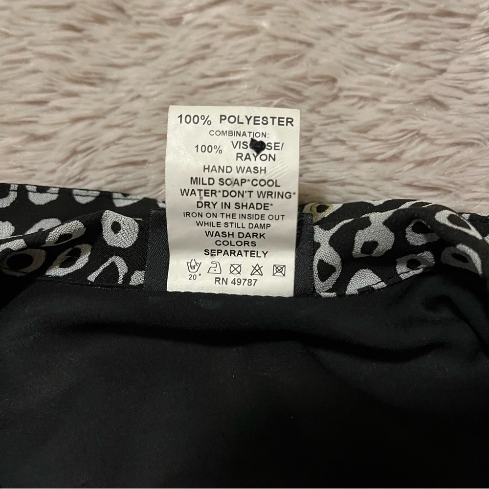 GOTTEX black sheer swim suit cover up - Picture 9 of 9